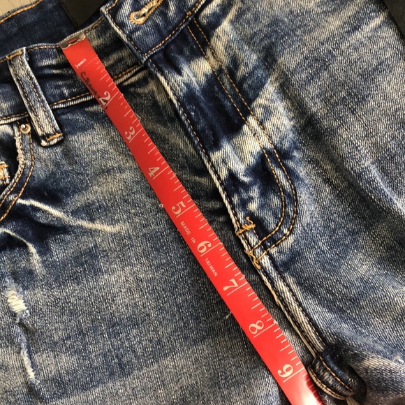 AMIRI Distressed Blue skinny Jeans Size 30 - Picture 11 of 16